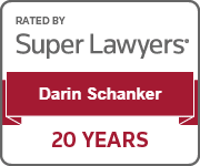 Darin Schanker Reconocido Por Super Lawyers Durante 20 Años.