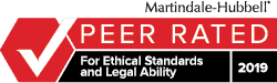 martindale 2019 peer rated logo