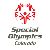 Logo for the special Olympics Colorado.