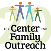 the center for family outreach logo.