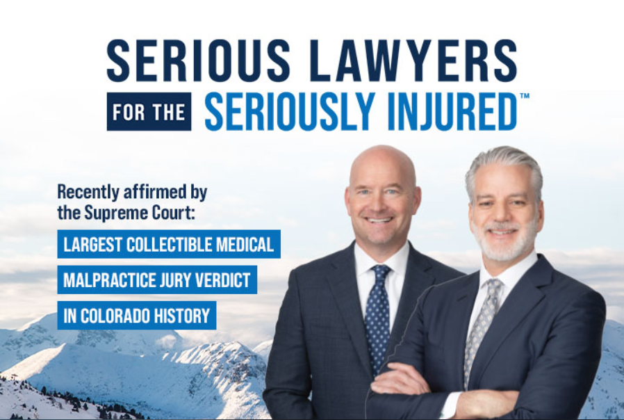 Bachus & Schanker largest medical malpractice verdict in colorado.