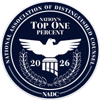 National Association of Distinguished Counsel Nations Top One Percent 2026 Bachus & Schanker