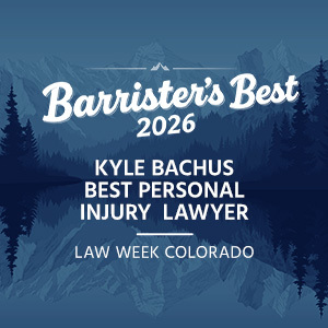 Law Week Colorado Barrister's Best 2026 Kyle Bachus Best Personal Injury Lawyer